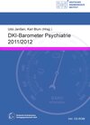 Buchcover DKI-Barometer Psychiatrie 2011/2012