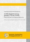 Buchcover G-DRG Begleitforschung 2013
