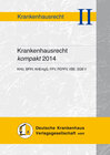 Buchcover Krankenhausrecht kompakt 2014