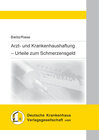 Buchcover Arzt- und Krankenhaushaftung