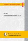 Buchcover G-DRG Fallpauschalenkatalog 2015