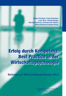 Buchcover Erfolg durch Kompetenz: Best Practice in der Wirtschaftspsychologie