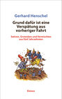 Buchcover Grund dafür ist eine Verspätung aus vorheriger Fahrt