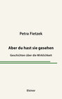 Buchcover Aber du hast sie gesehen