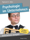 Buchcover Sofortwissen kompakt: Psychologie im Unternehmen