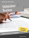 Buchcover Sofortwissen kompakt: Stilsicher texten