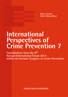 Buchcover International Perspectives of Crime Prevention 7