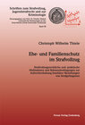 Buchcover Ehe- und Familienschutz im Strafvollzug