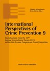 Buchcover International Perspectives of Crime Prevention 9