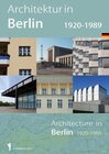 Buchcover Architektur in Berlin 1920-1989