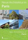 Buchcover New Architecture in Paris