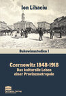 Buchcover Czernowitz 1848-1918