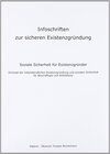Buchcover Infoschriften zur sicheren Existenzgründung - Soziale Sicherheit für Existenzgründer