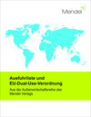 Buchcover Ausfuhrliste und EU-Dual-Use-Verordnung