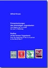 Buchcover Firmenlochungen des ehemaligen Jugoslawien