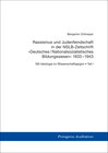 Buchcover NS-Ideologie im Wissenschaftsjargon / Teil I: Rassismus und Judenfeindschaft in der NSLB-Zeitschrift »Deutsches/National