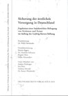 Buchcover Sicherung der ärztlichen Versorgung in Deutschland
