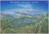 Buchcover Panorama Alpen Poster