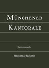 Buchcover Münchener Kantorale: Heiligengedächtnis (Band H). Kantorenausgabe
