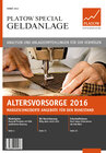 Buchcover PLATOW Special Geldanlage