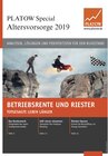 Buchcover PLATOW Special Altersvorsorge 2019