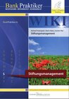 Buchcover BankPraktiker WIKI Stiftungsmanagement