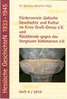 Buchcover Förderverein Jüdische Geschichte und Kultur im Kreis Groß-Gerau e.V. und Rückblende gegen das Vergessen Volkmarsen e.V.