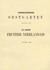 Buchcover Niederländischer Obstgarten (Le jardin fruitier neerlandais), Erster Theile: Aepfel (Tome premier: Pommes)