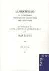 Buchcover Lehrkursus in Hypnotismus, persönlichem Magnetismus und Suggestion