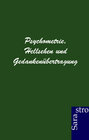 Buchcover Psychometrie, Hellsehen und Gedankenübertragung
