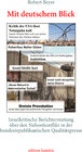 Buchcover Mit deutschem Blick. Israelkritische Berichterstattung über den Nahostkonflikt in der bundesrepublikanischen Qualitätspr