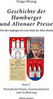 Buchcover Geschichte der Hamburger und Altonaer Presse. Von den Anfängen bis zum Ende des Alten Reichs. Band 2: Periodische Presse