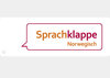 Buchcover Sprachklappe Norwegisch