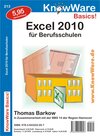 Buchcover Excel 2010 für Berufsschulen