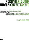 Buchcover Peripherie und Ungleichzeitigkeit