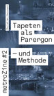 Buchcover metroZines #2 Die Tapete als Parergon – und Methode
