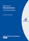 Buchcover GMP-gerechte Dokumentation in der Pharmaindustrie