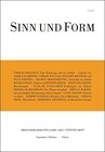 Buchcover Sinn und Form 5/2011