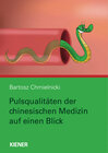 Buchcover Pulsqualitäten der chinesischen Medizin auf einen Blick