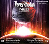 Buchcover Perry Rhodan NEO MP3 Doppel-CD Folgen 01 + 02