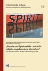 Buchcover "Rituale und Spiritualität - auch für religiös ungebundene Menschen"