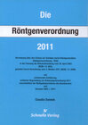 Buchcover Die Röntgenverordnung 2011