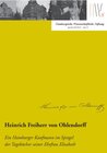 Buchcover Heinrich Freiherr von Ohlendorff