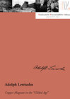 Buchcover Adolph Lewisohn (English edition)