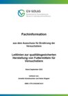 Buchcover Leitlinien zur qualitätsgesicherten Herstellung von Futtermitteln für Versuchstiere