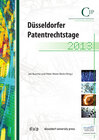 Buchcover Düsseldorfer Patentrechtstage 2013