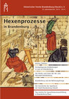 Buchcover Hexenprozesse in Brandenburg