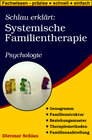 Buchcover Schlau erklärt: Systemische Familientherapie