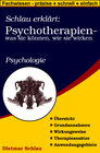 Buchcover Schlau erklärt: Psychotherapien - was sie können, wie sie wirken
