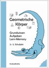 Buchcover Mathematik Geometrische Körper Lernreihe 3.-5.Schuljahr